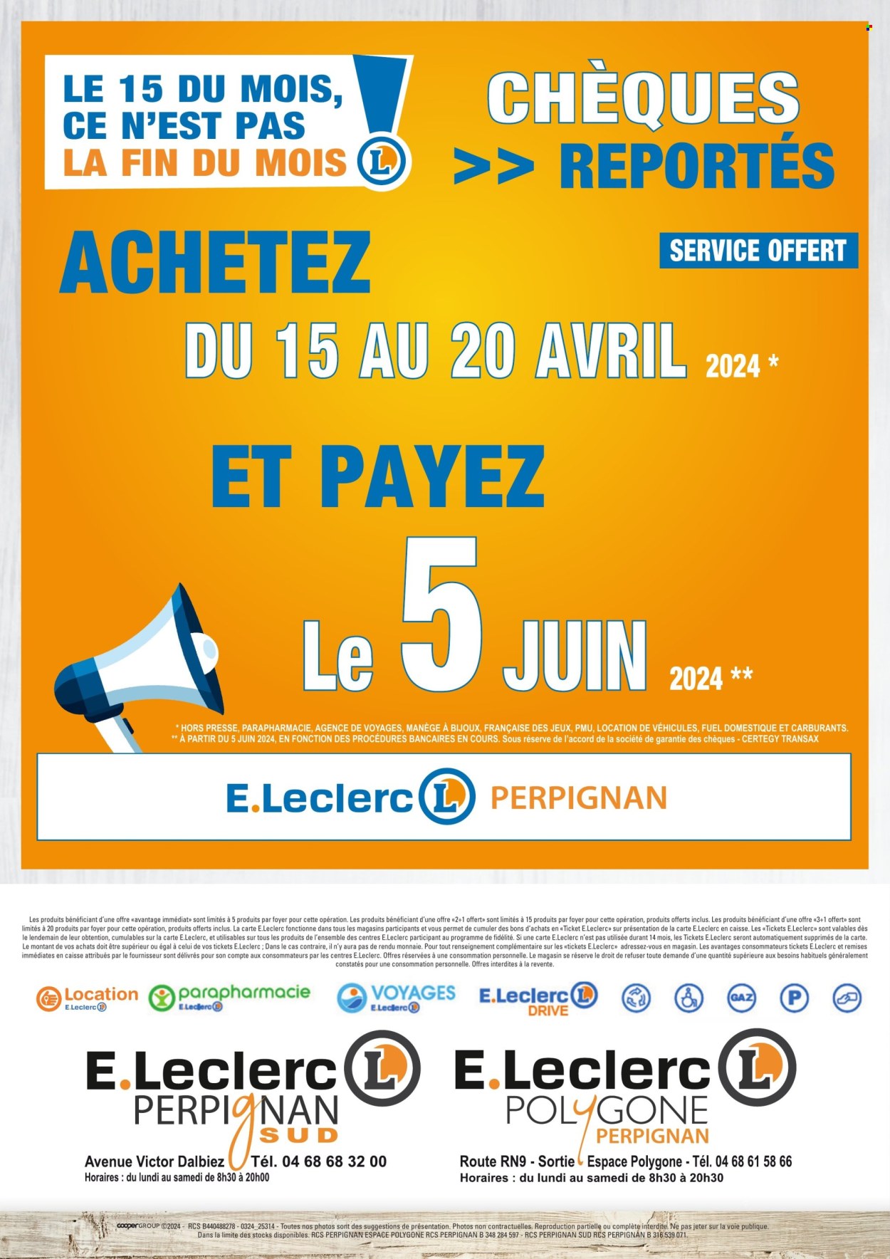 Catalogue E.Leclerc - 16.04.2024 - 20.04.2024. 