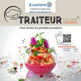 E.Leclerc - CARTE TRAITEUR PERM.