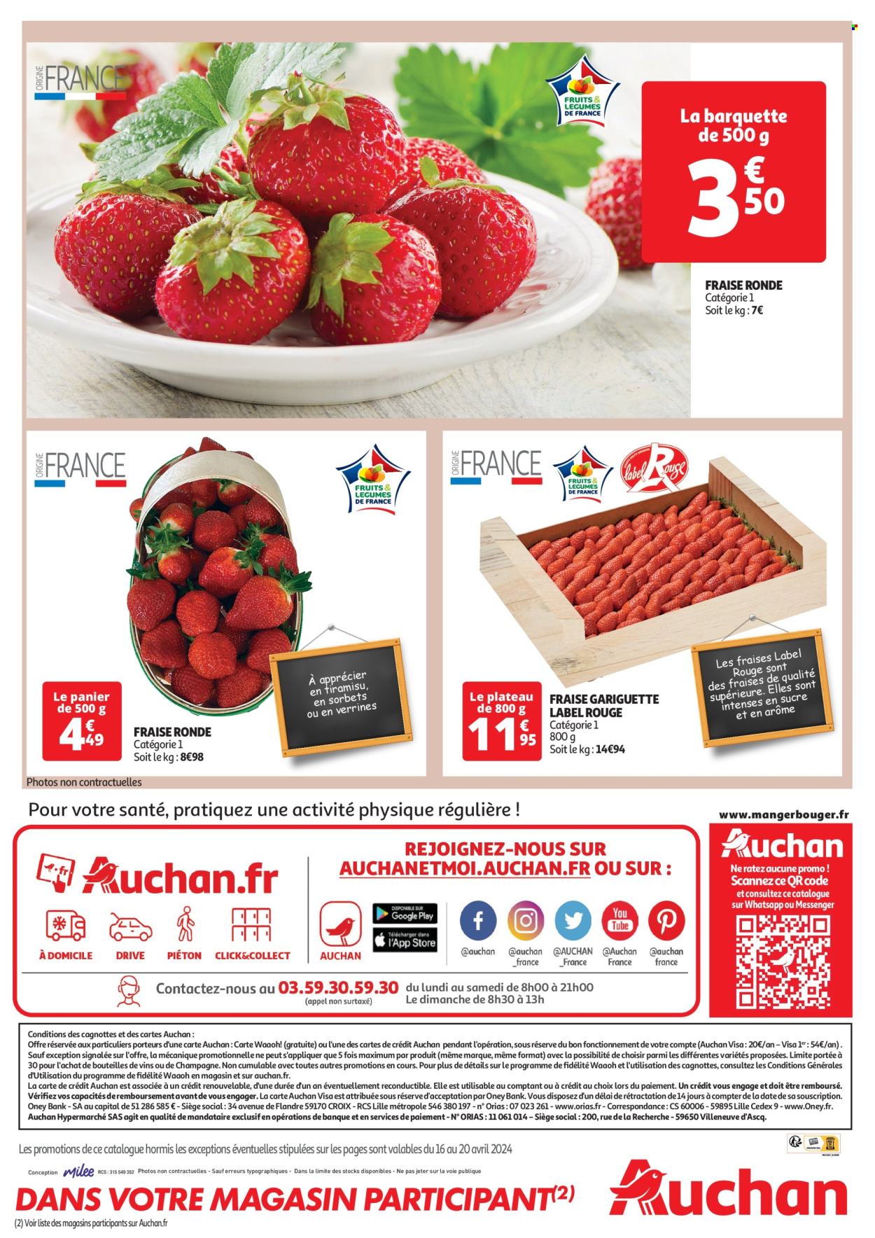 Catalogue Auchan - 16.04.2024 - 20.04.2024. 