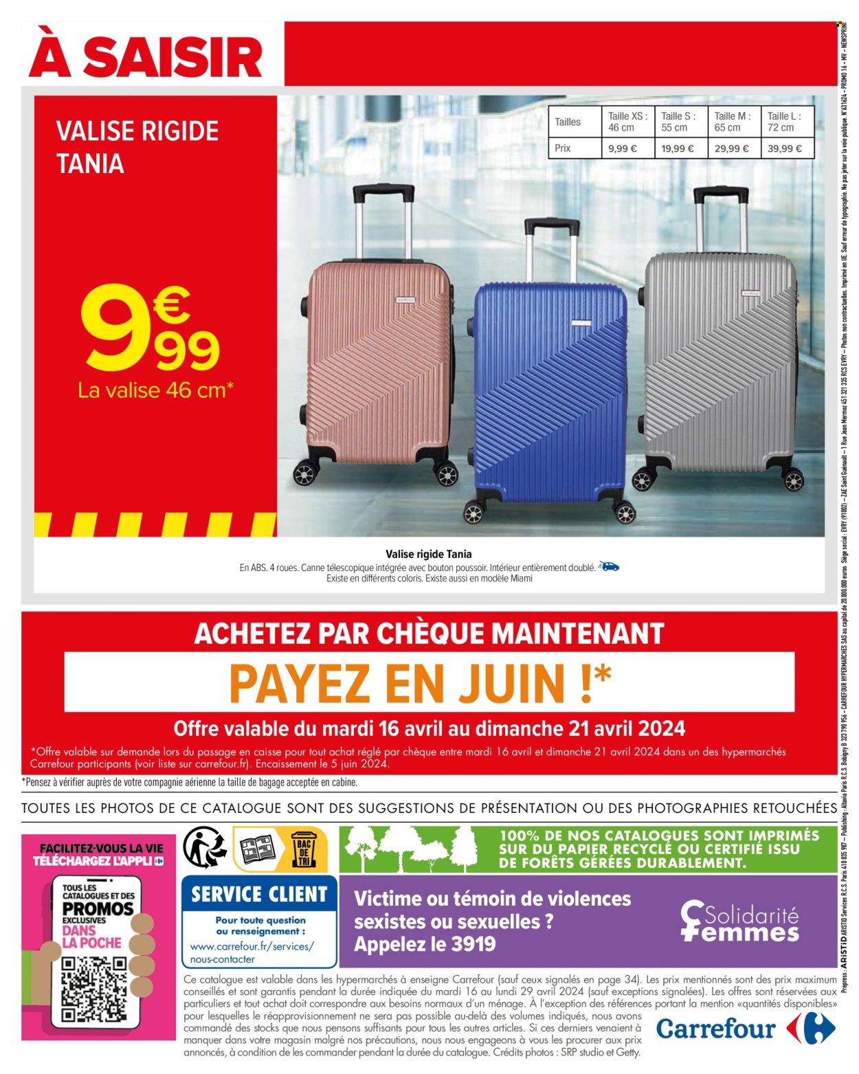 Catalogue Carrefour Hypermarchés - 16.04.2024 - 29.04.2024. 