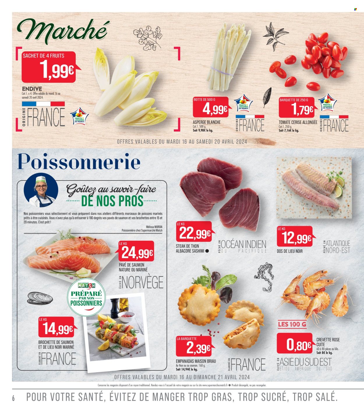 Catalogue Supermarché Match - 16.04.2024 - 28.04.2024. 