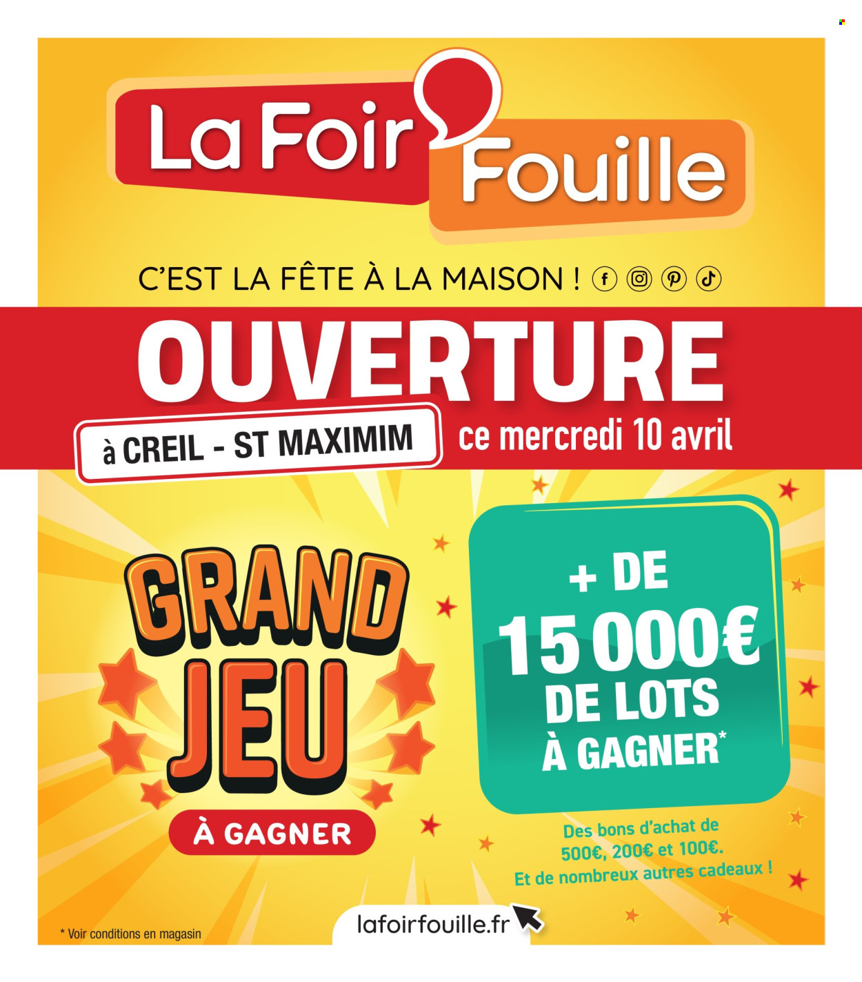 Catalogue La Foir'Fouille - 10.04.2024 - 23.04.2024. 