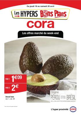 Cora - Les offres marché du week-end