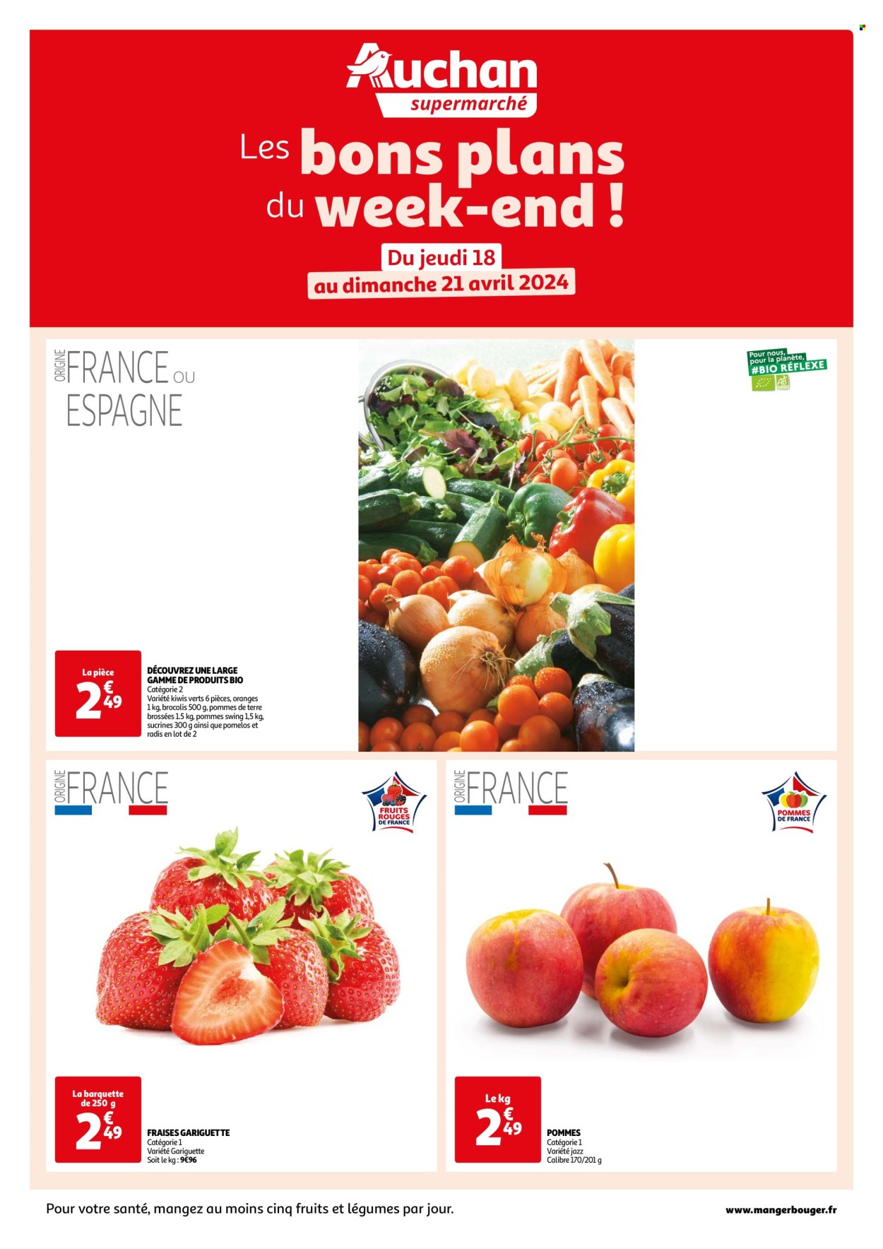 Catalogue Auchan - 18.04.2024 - 21.04.2024. 