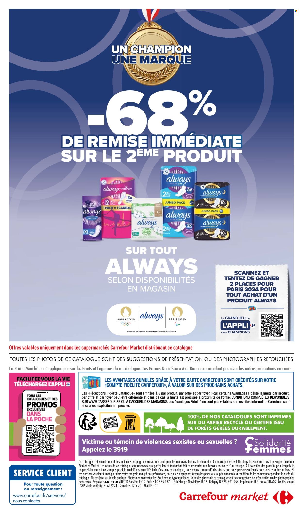 Catalogue Carrefour Market - 23.04.2024 - 12.05.2024. 