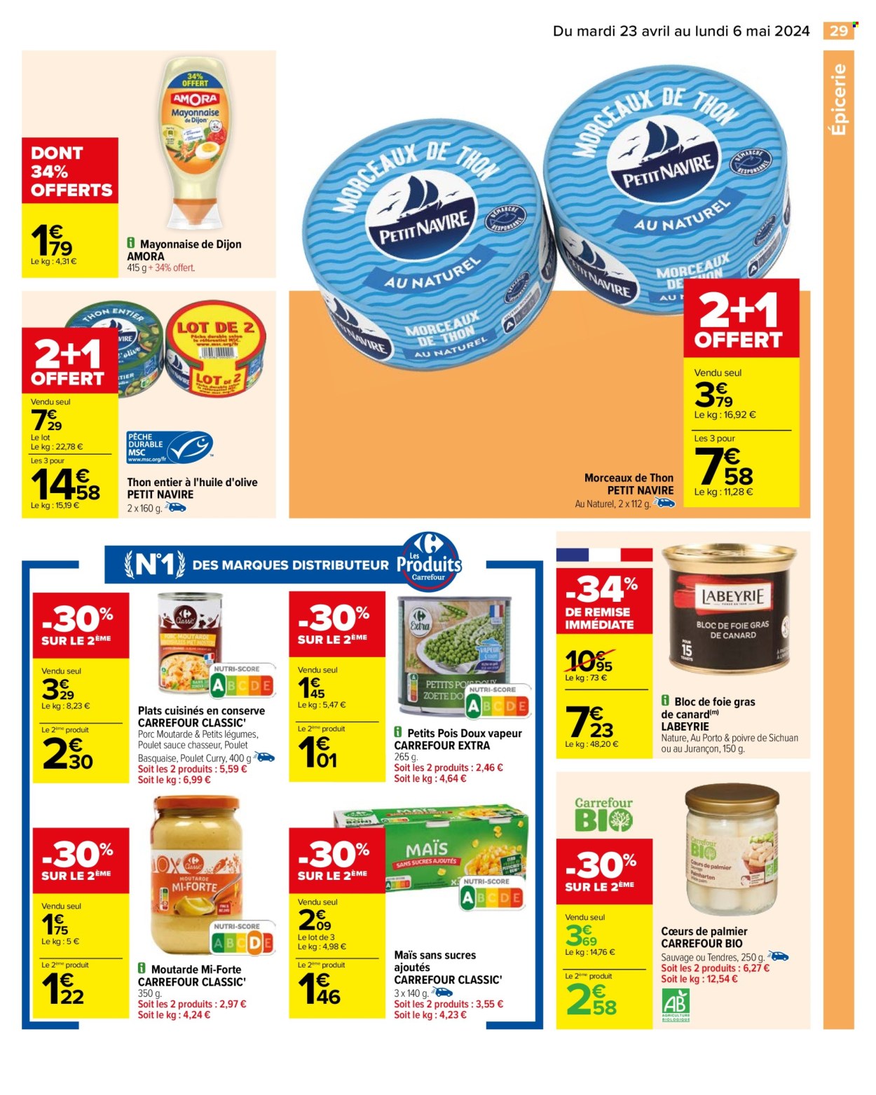 Catalogue Carrefour Hypermarchés - 23.04.2024 - 06.05.2024. 