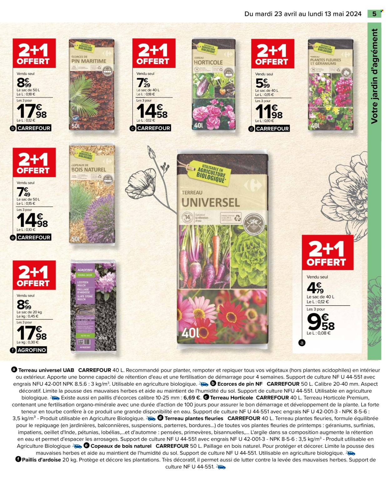 Catalogue Carrefour Hypermarchés - 23.04.2024 - 13.05.2024. 
