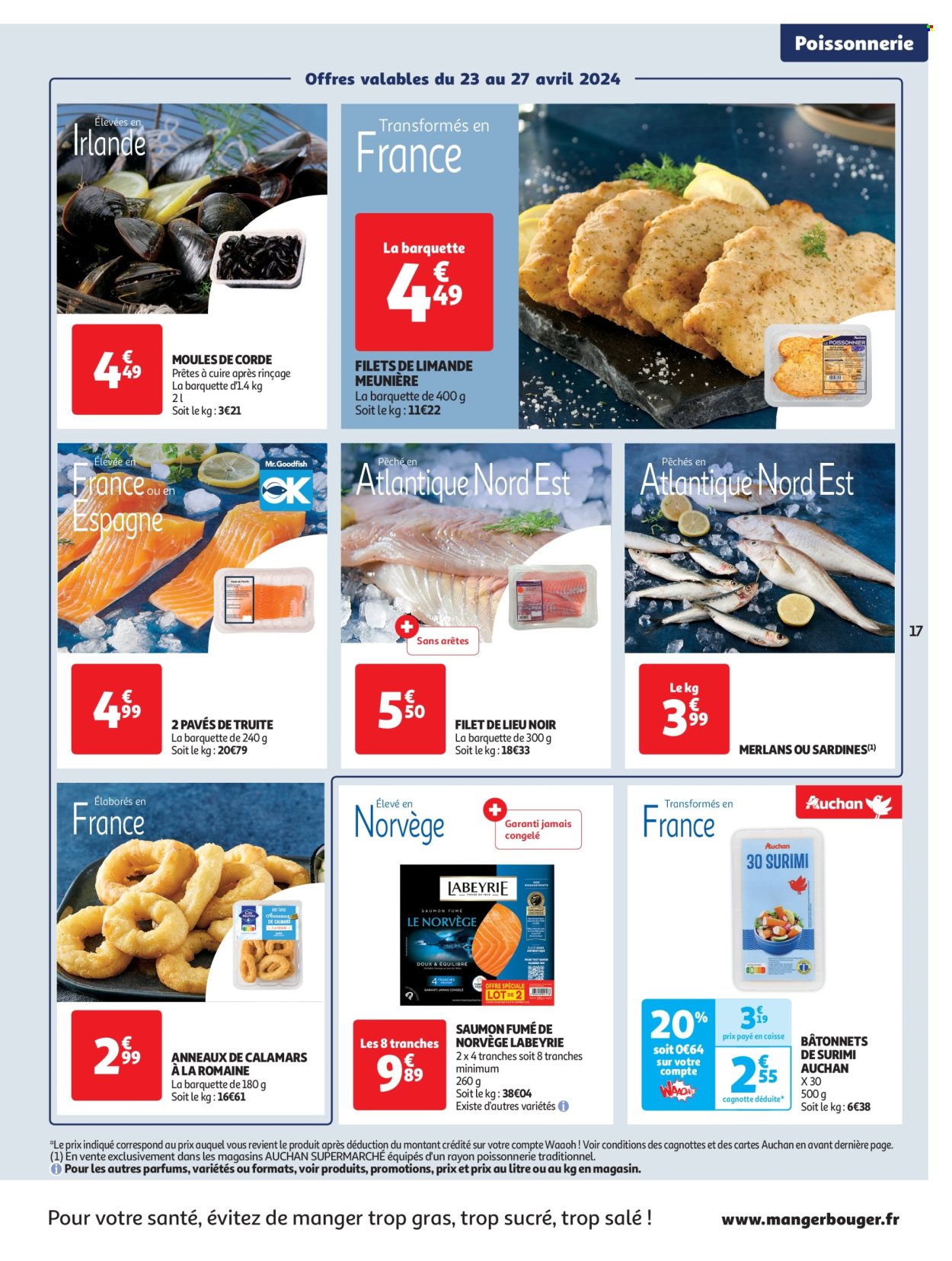 Catalogue Auchan - 23.04.2024 - 28.04.2024. 