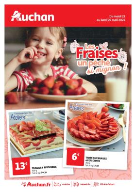 Auchan - Les fraises, un péché si mignon !