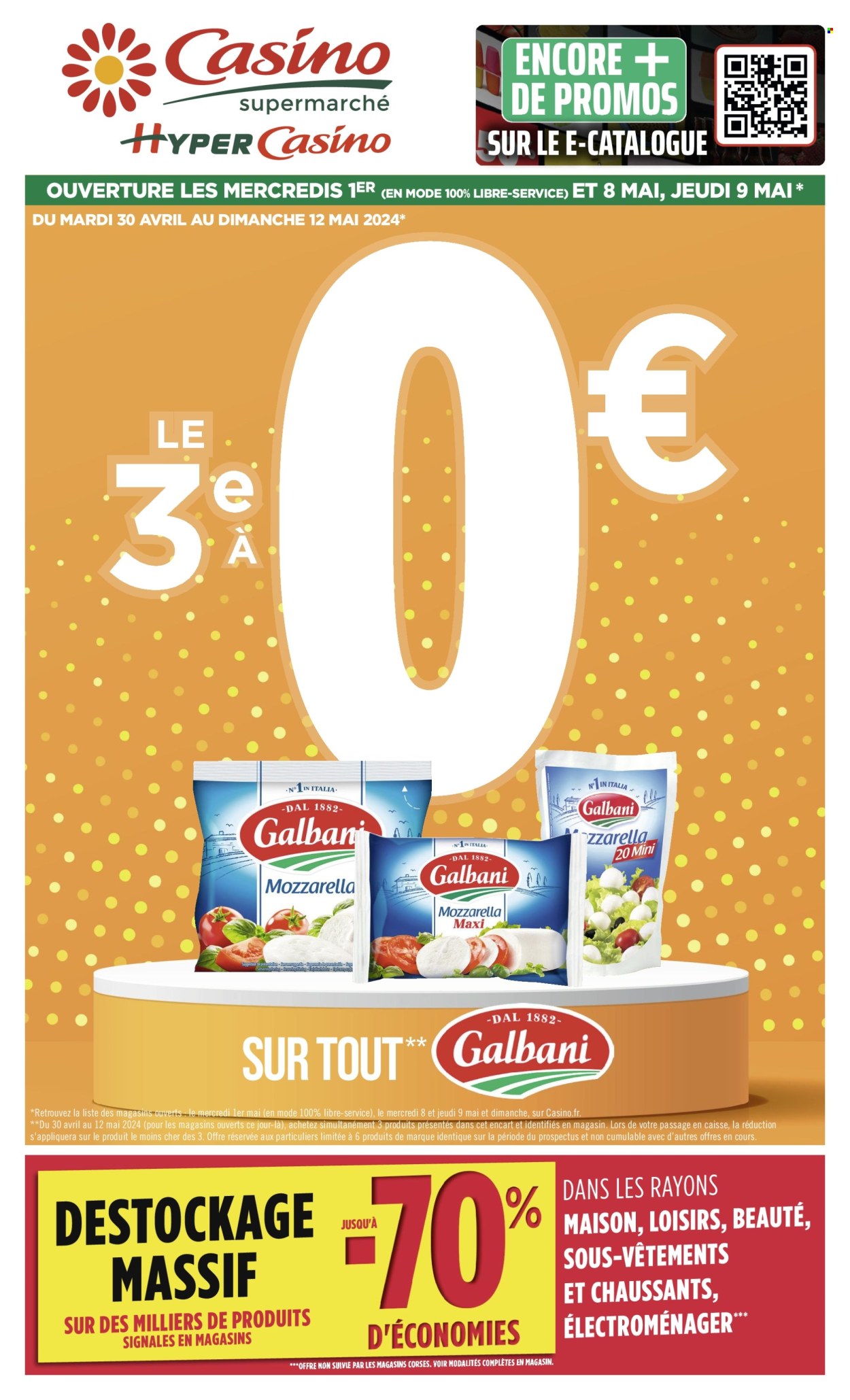 Catalogue Casino Supermarchés - 30.04.2024 - 12.05.2024. 