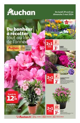 Auchan - Les floralies, de retour dans vos jardins !
