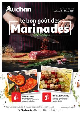Auchan - Le bon goût des marinades