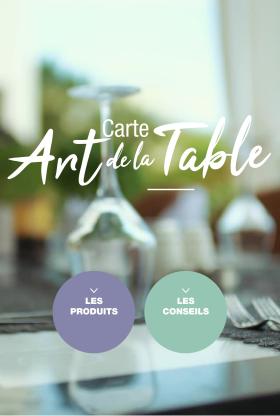 Promocash - CARTE ART DE LA TABLE