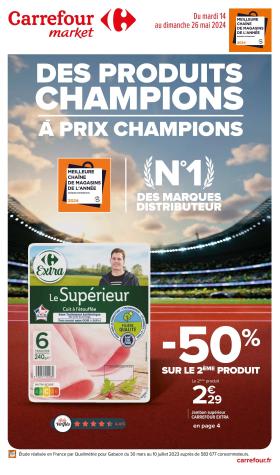Carrefour Market - Des produits champions à prix champions