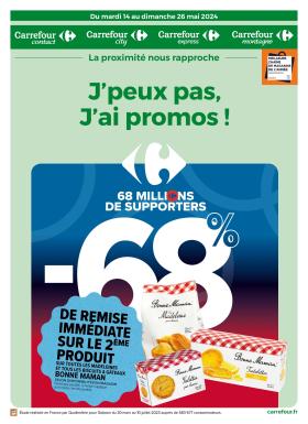 Carrefour - J'peux pas, j'ai promos du 14 au 26 mai 2024 !
