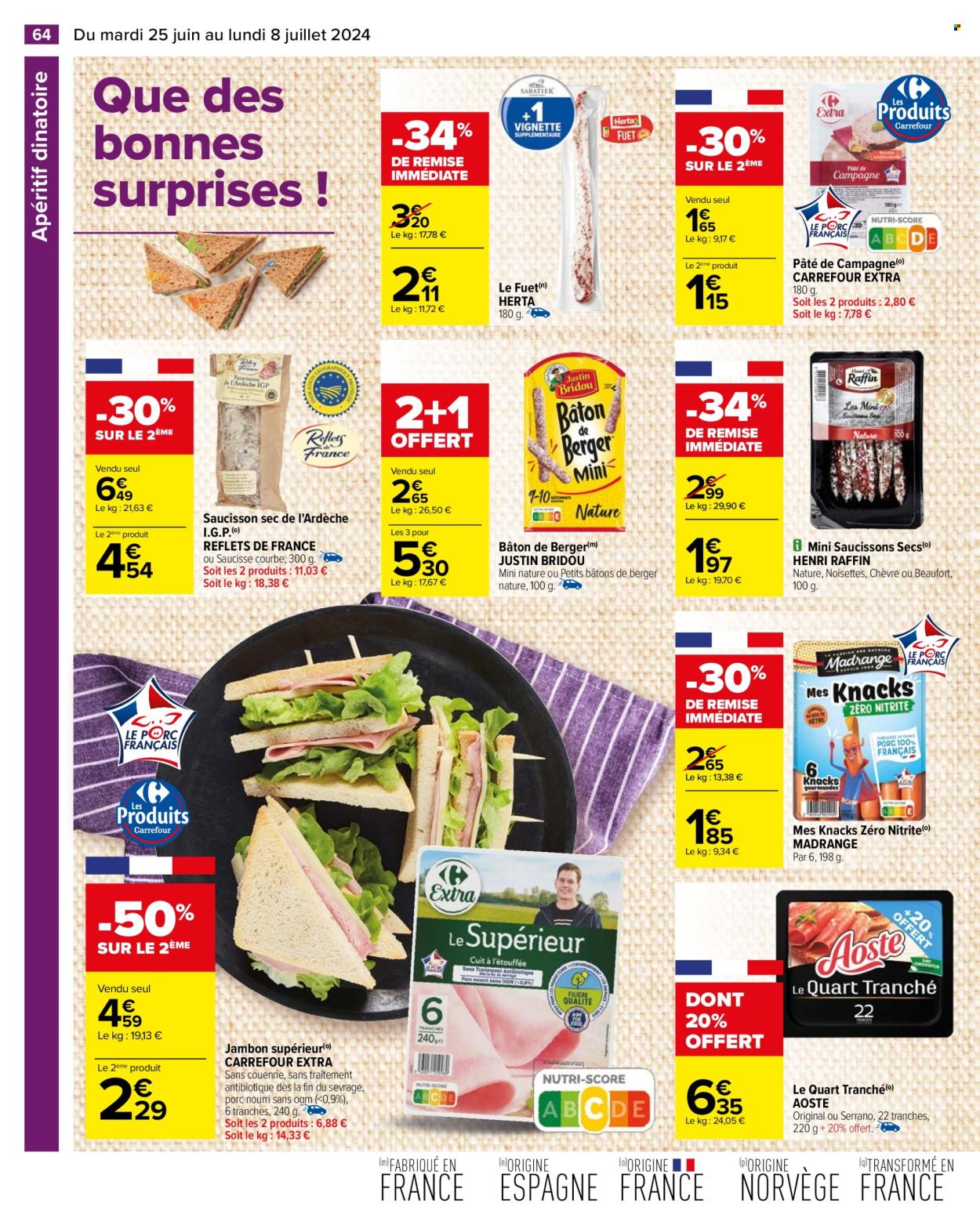 Catalogue Carrefour Hypermarchés - 25.06.2024 - 08.07.2024. 
