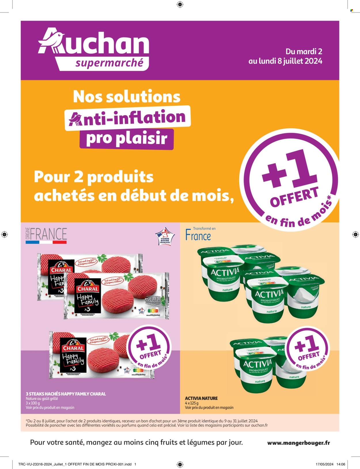 Catalogue Auchan - 02.07.2024 - 08.07.2024. 