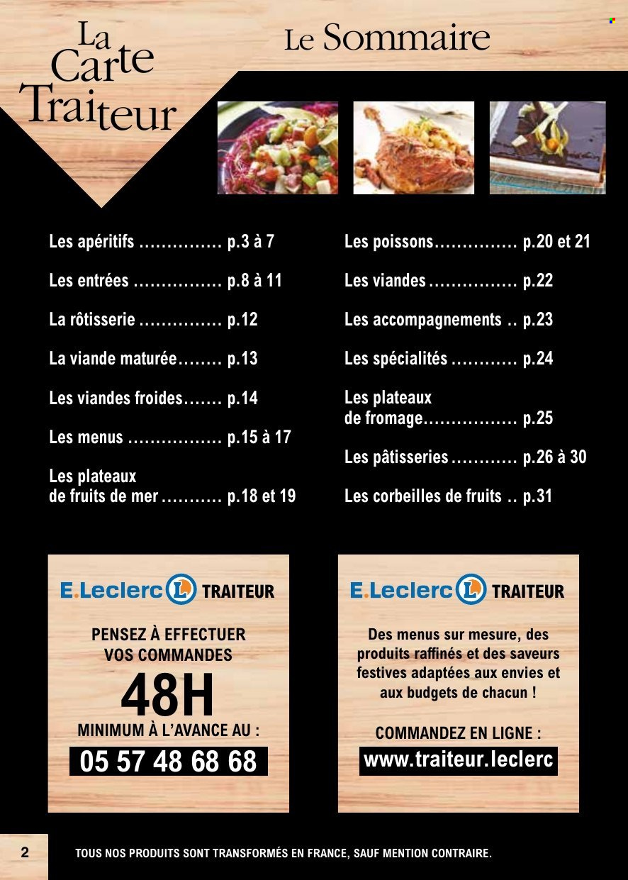 Catalogue E.Leclerc - 02.01.2025 - 30.11.2025. Page 2