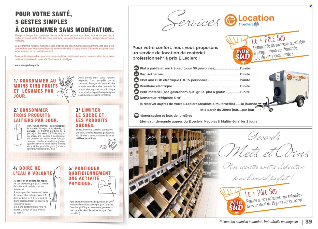 Catalogue E.Leclerc - 01.01.2025 - 31.12.2025. Page 39