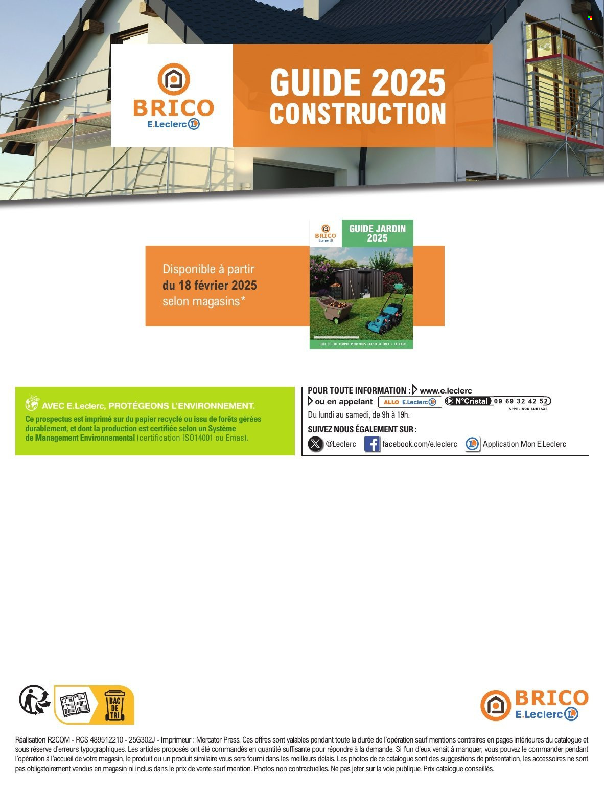 Catalogue E.Leclerc - 11.02.2025 - 31.12.2025. 