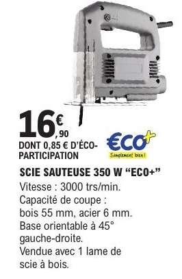 Scie Sauteuse 350 W 'Eco+'