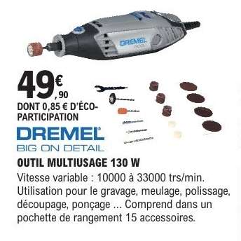 Dremel Outil Multiusage 130 W