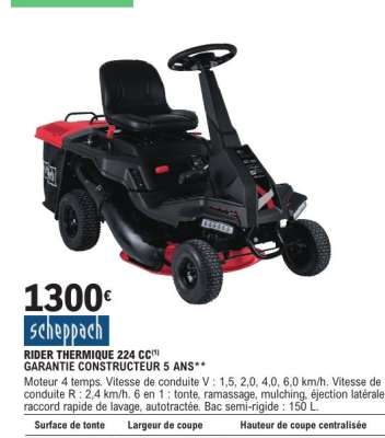 RIDER THERMIQUE 224 CC