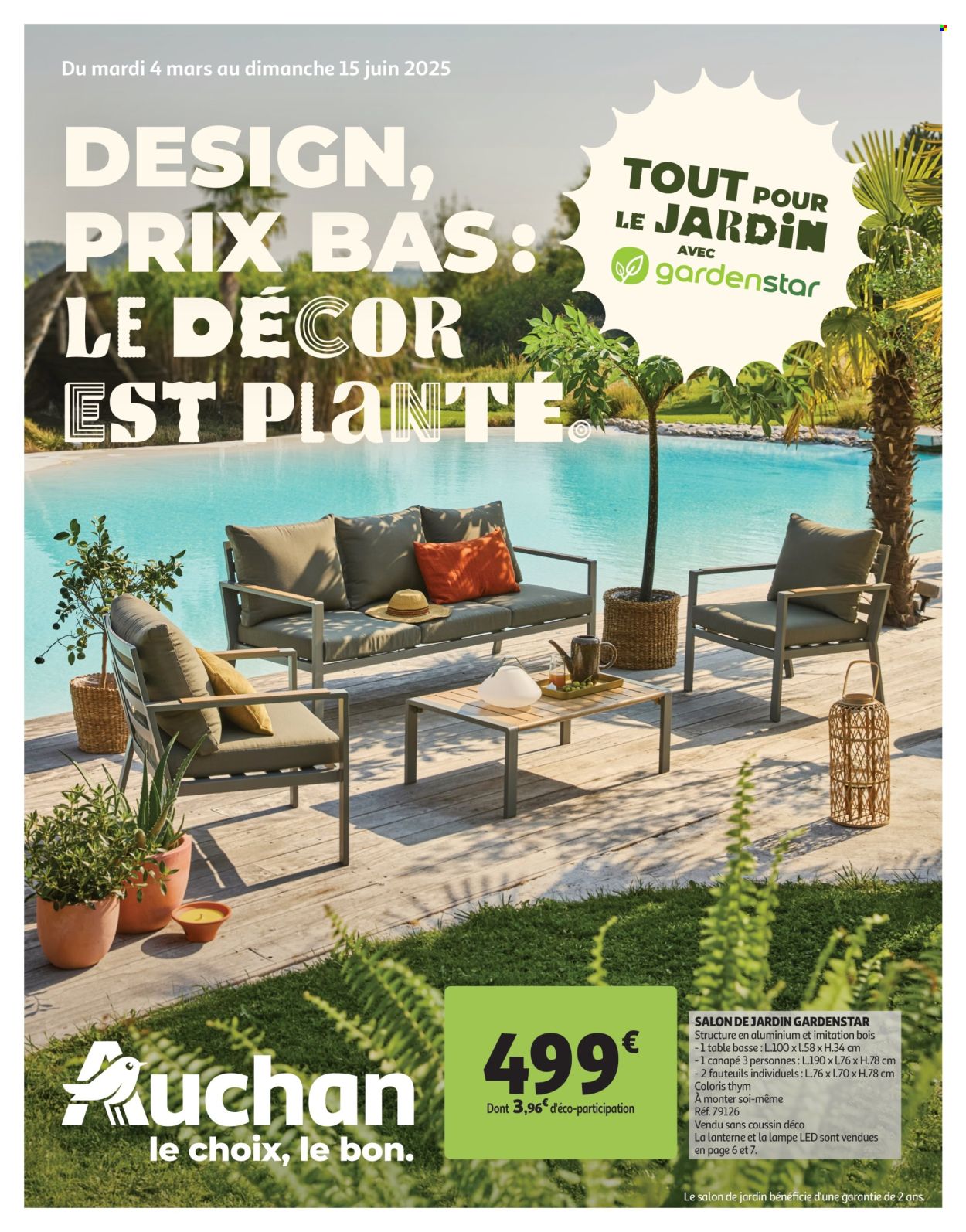 Catalogue Auchan - 04.03.2025 - 15.06.2025. 