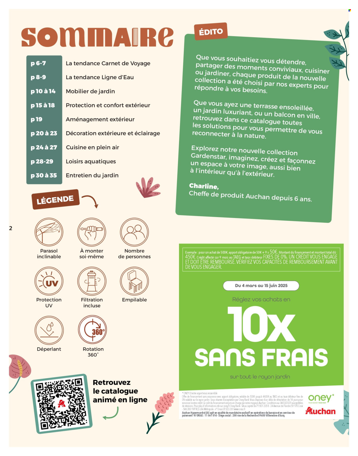 Catalogue Auchan - 04.03.2025 - 15.06.2025. 