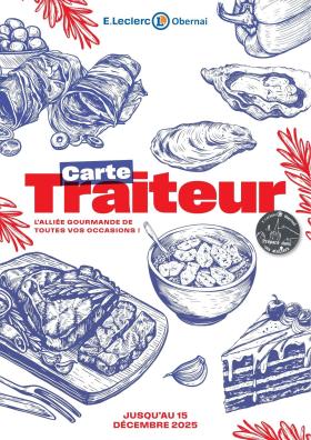 E.Leclerc - Carte Traiteur Permanente