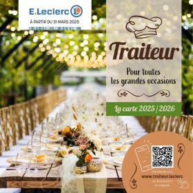 E.Leclerc - CARTE TRAITEUR PERMANENTE