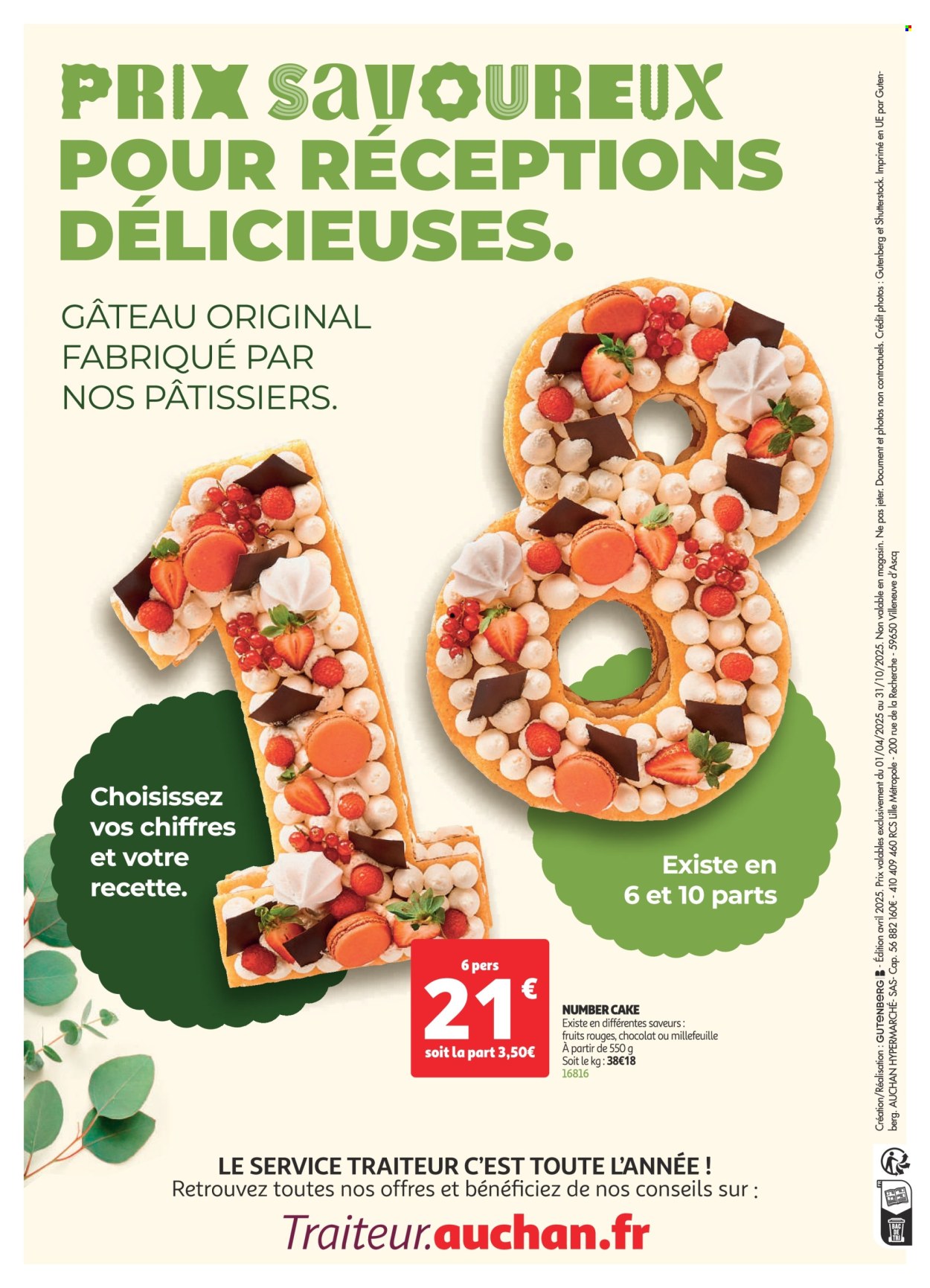 Catalogue Auchan - 01.04.2025 - 31.10.2025. 