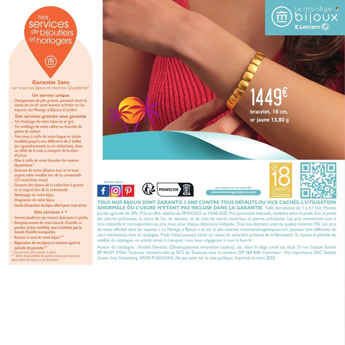 Catalogue E.Leclerc - 08.04.2025 - 14.06.2025. 