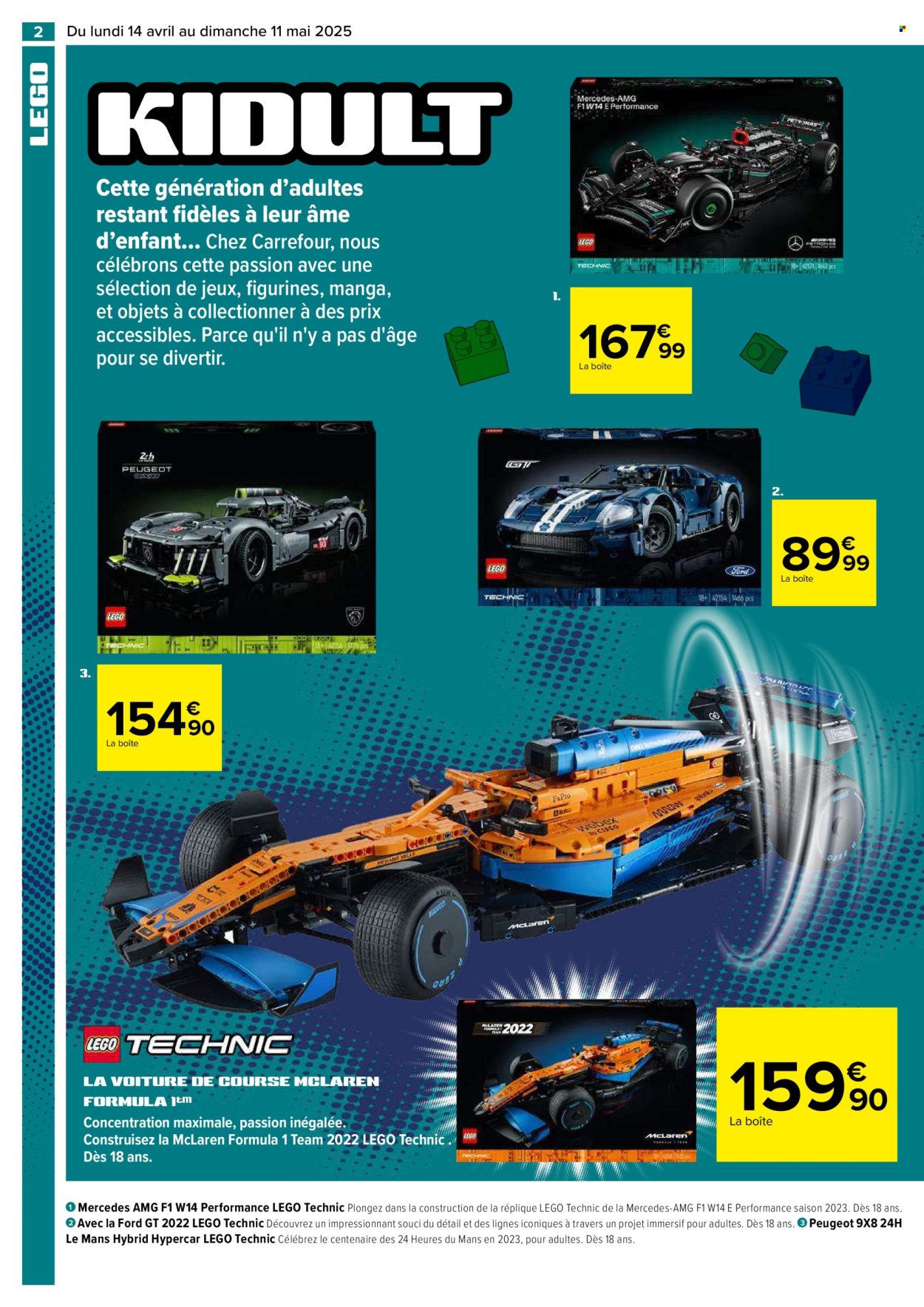 Catalogue Carrefour Hypermarchés - 14.04.2025 - 11.05.2025. 