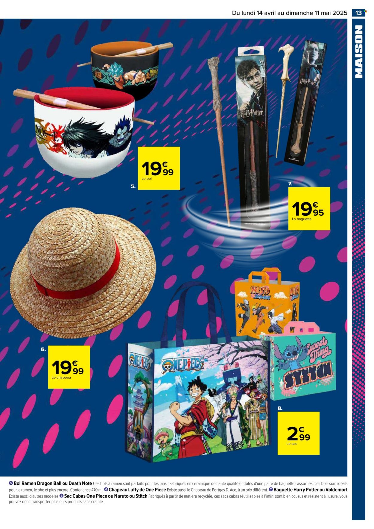 Catalogue Carrefour Hypermarchés - 14.04.2025 - 11.05.2025. 