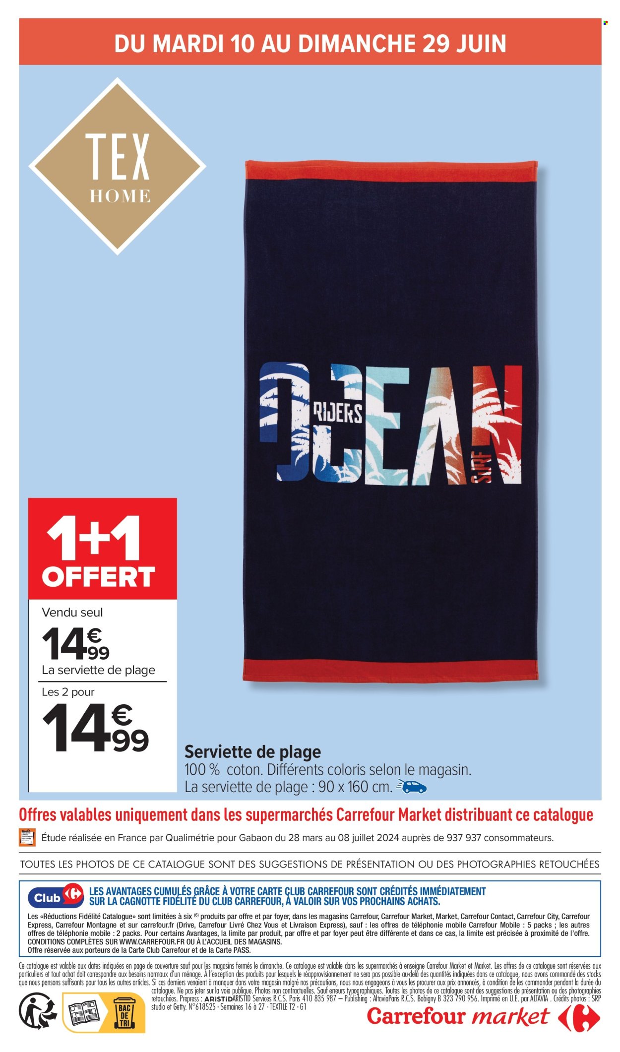 Catalogue Carrefour Market - 15.04.2025 - 29.06.2025. 