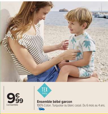 Ensemble bébé garçon