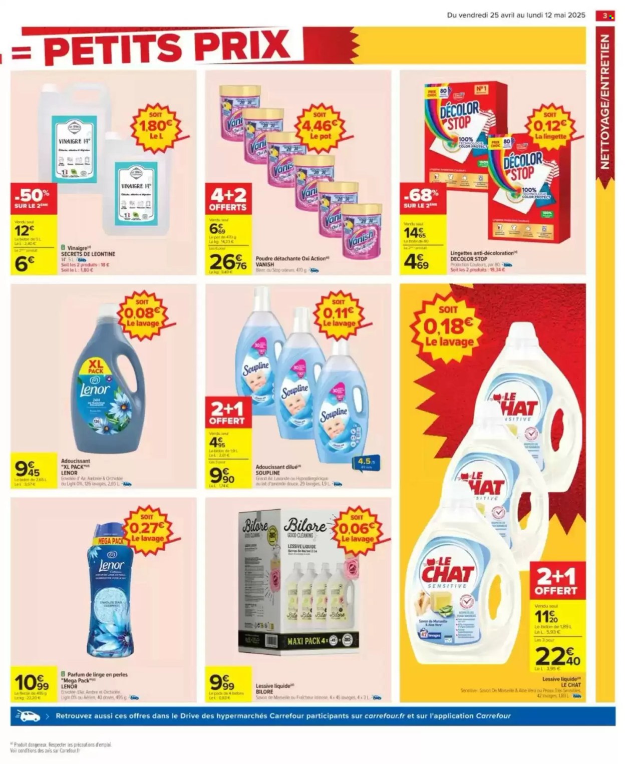 Catalogue Carrefour Hypermarchés - 25.04.2025 - 12.05.2025. 