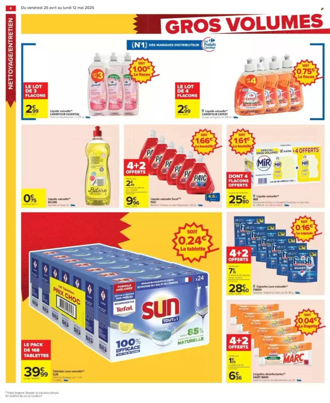 Catalogue Carrefour Hypermarchés - 25.04.2025 - 12.05.2025. 