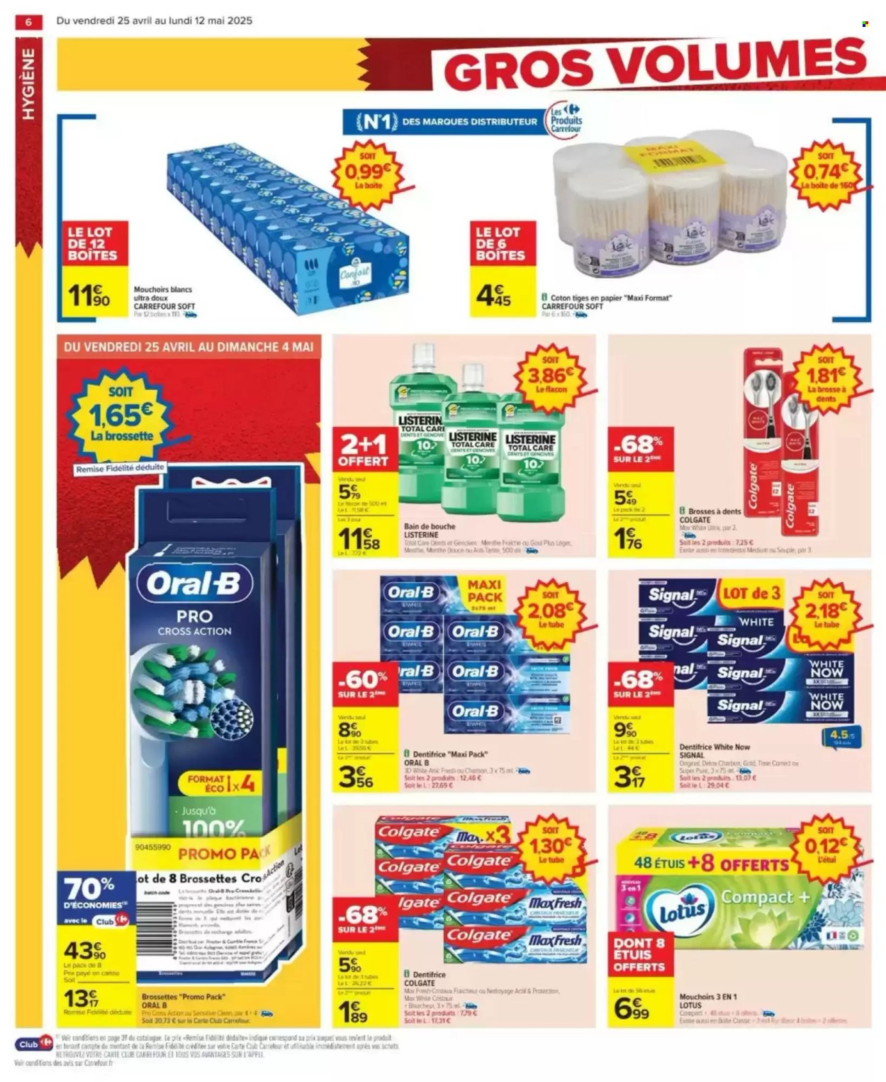 Catalogue Carrefour Hypermarchés - 25.04.2025 - 12.05.2025. 