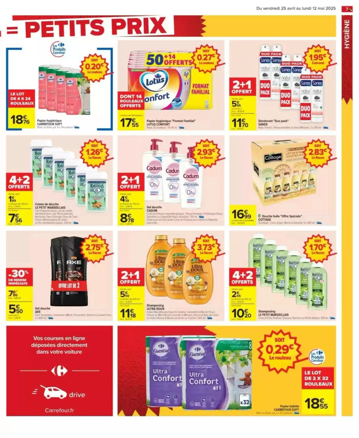 Catalogue Carrefour Hypermarchés - 25.04.2025 - 12.05.2025. 