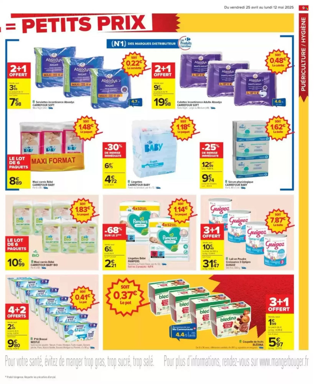 Catalogue Carrefour Hypermarchés - 25.04.2025 - 12.05.2025. 