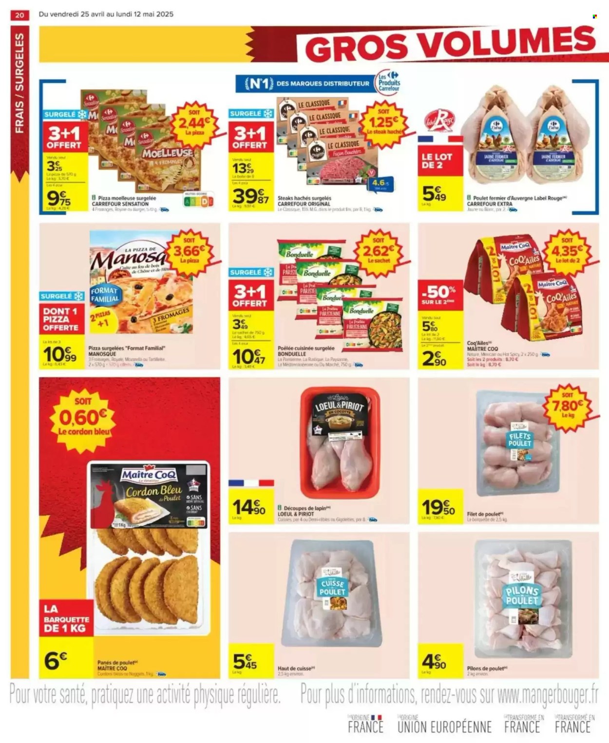 Catalogue Carrefour Hypermarchés - 25.04.2025 - 12.05.2025. 