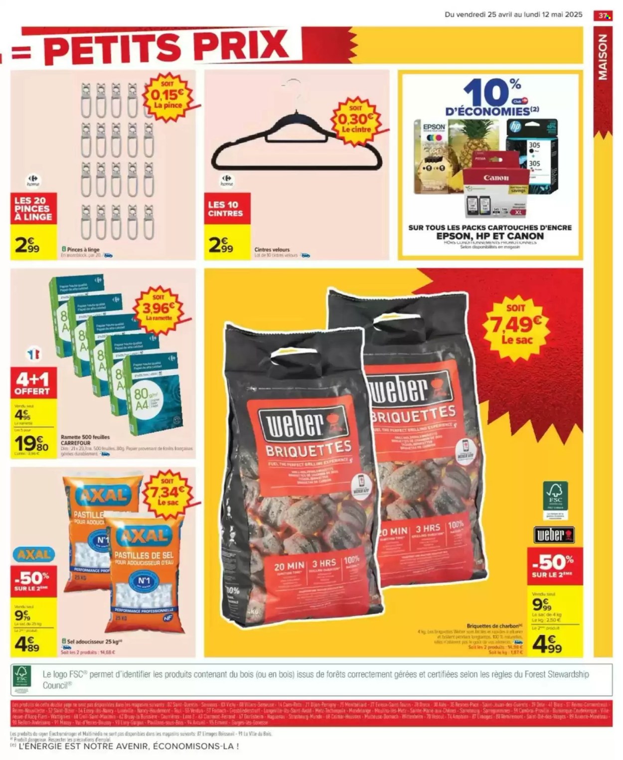 Catalogue Carrefour Hypermarchés - 25.04.2025 - 12.05.2025. 