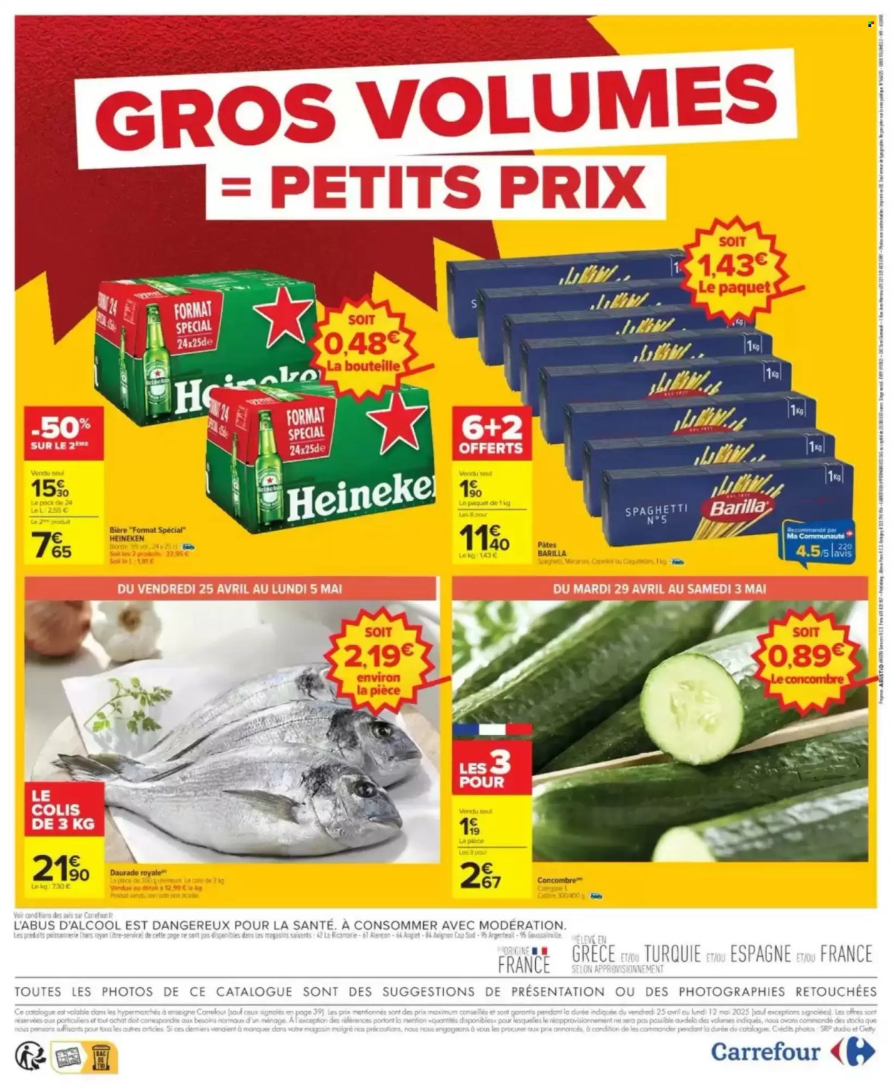 Catalogue Carrefour Hypermarchés - 25.04.2025 - 12.05.2025. 