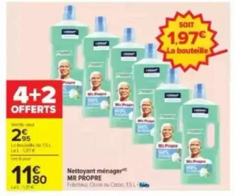 NETTOYANT MÉNAGER "MR PROPRE"