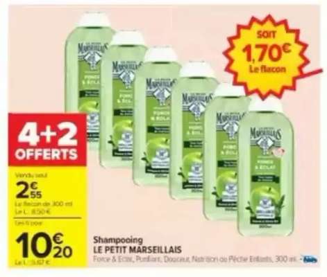 Shampooing Le Petit Marseillais