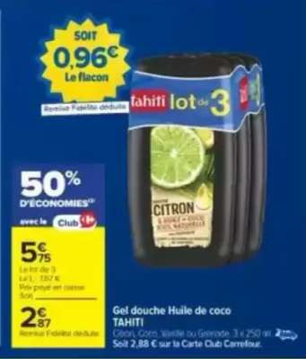 Tahiti lot de 3