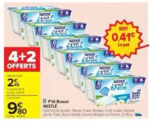 P'tit Brassé Nestlé