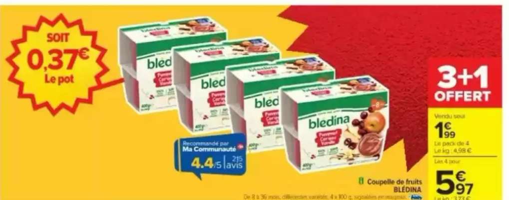 Bledina Coupelle de fruits